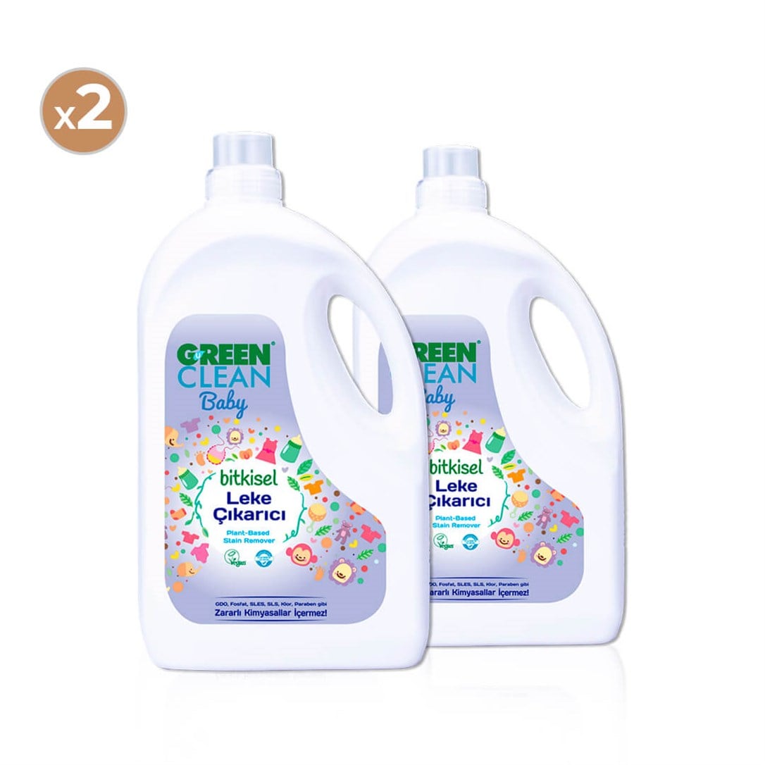 Green Clean Baby Bitkisel Leke Çıkarıcı 2750 ml (2'li Paket)