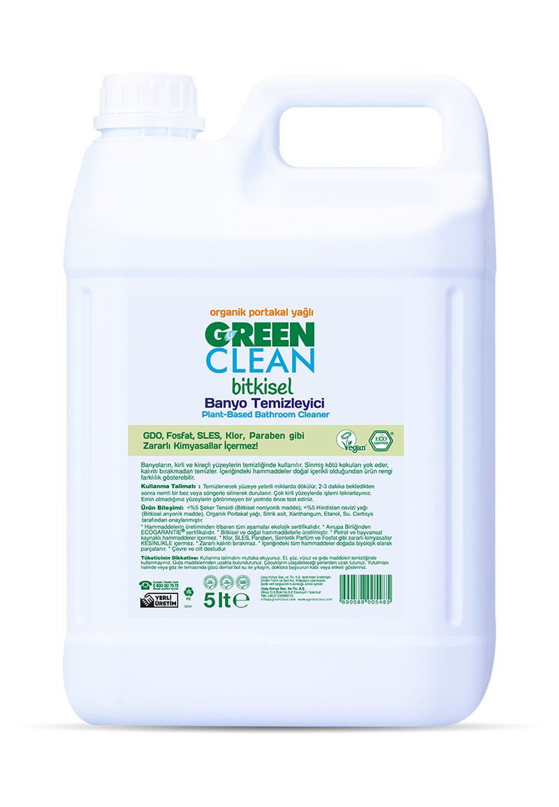 Green Clean Bitkisel Banyo Temizleyici 5 Lt