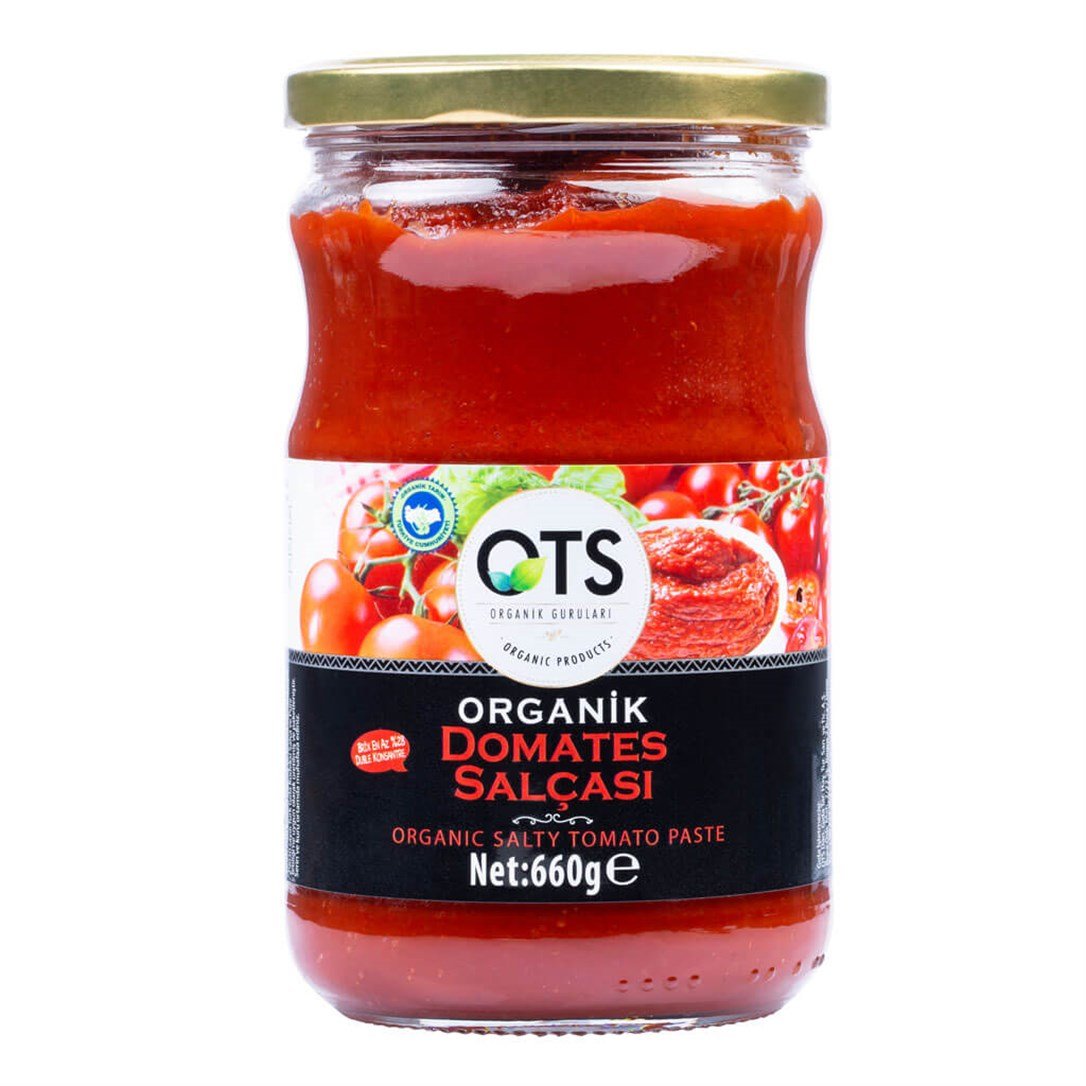 Ots Organik Domates Salçası 660 Gr