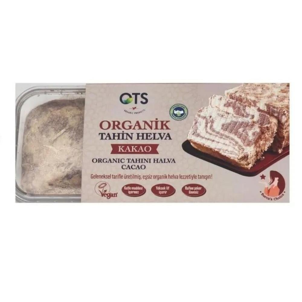 Ots Organik Kakaolu Tahin Helva 200 G