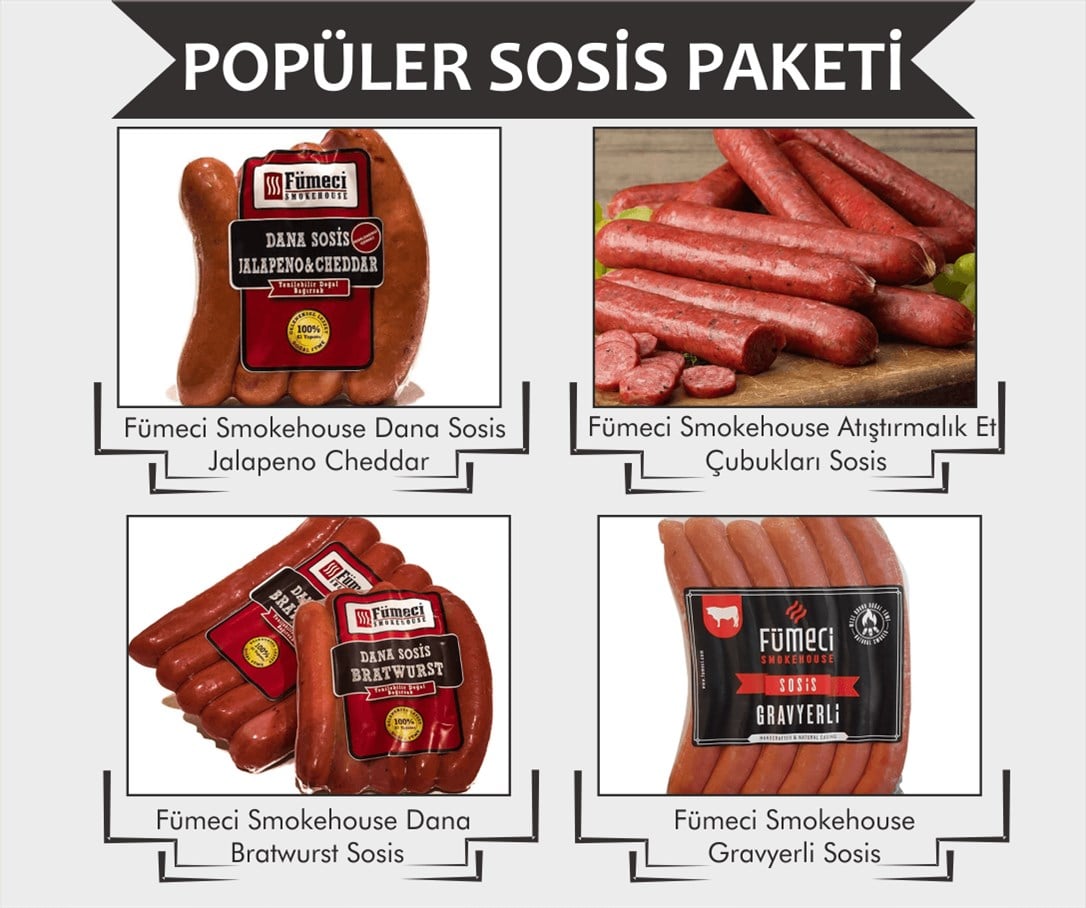 Popüler Sosis Paketi