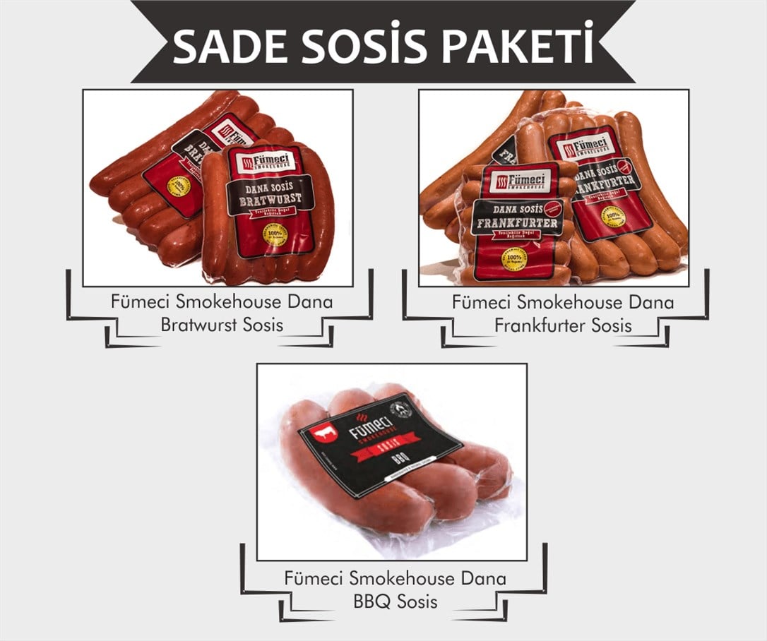 Sade Sosis Paket