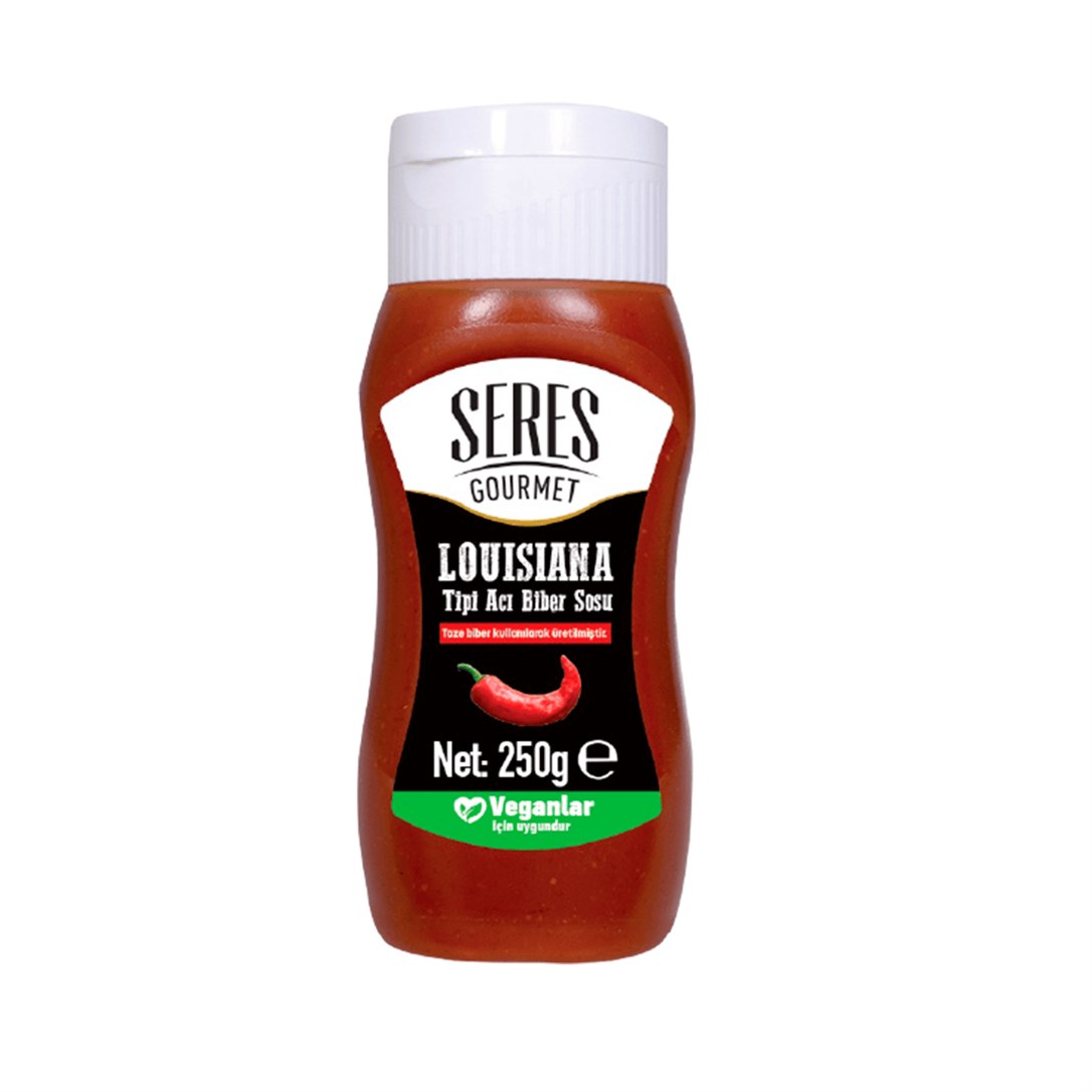 Seres Gourmet Louisiana Tipi Acı Biber Sosu 250 Gr