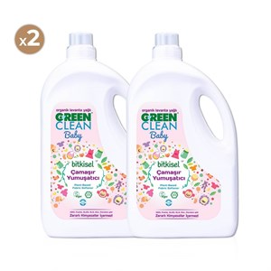 Green Clean Baby Bitkisel Yumuşatıcı 2750 ml (2'li Paket)