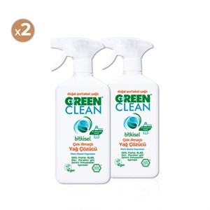Green Clean Bitkisel Çok Amaçlı Yağ Çözücü 500 ml (2'li Paket)
