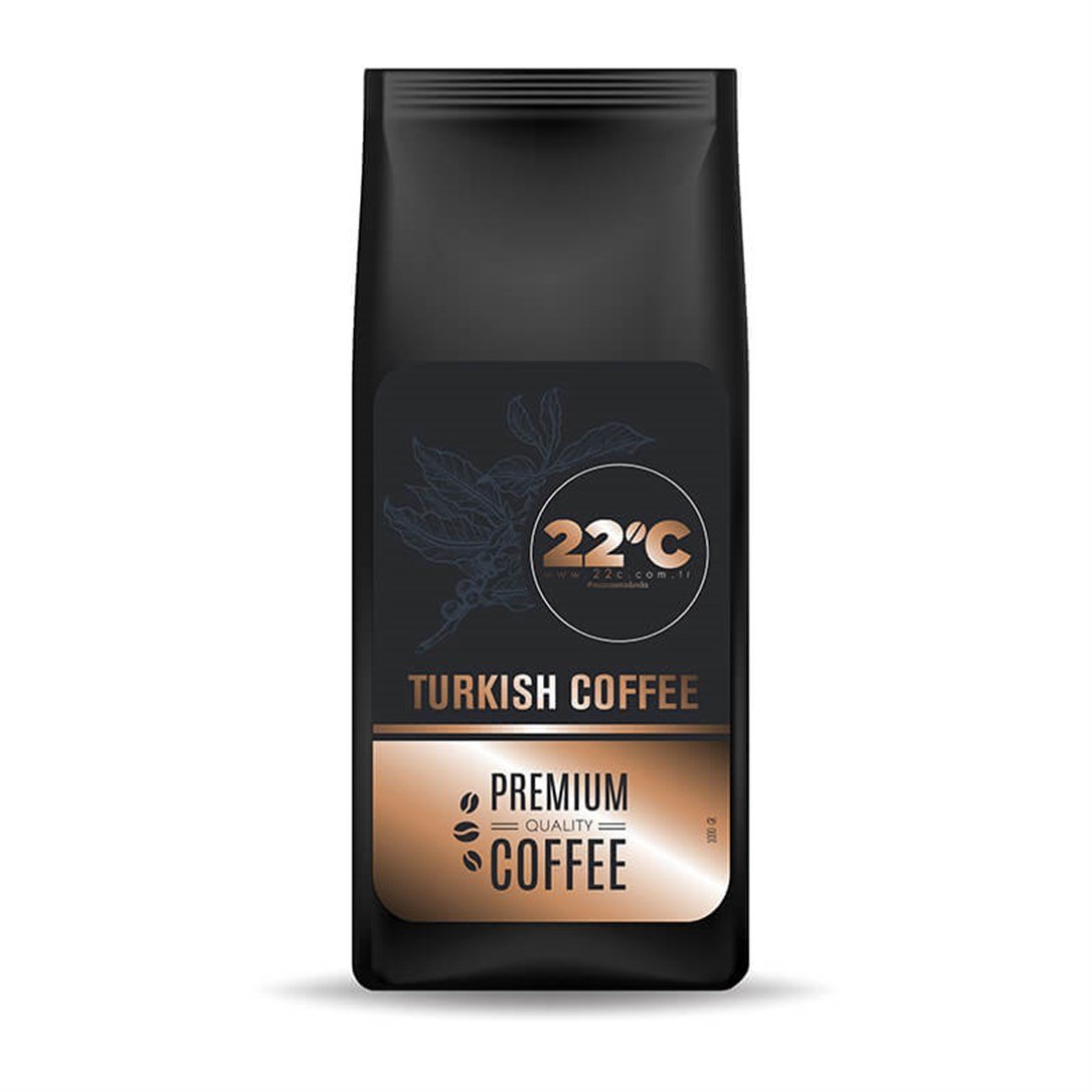 22C Çelik Bıçaklı Makine Öğütülmüş Türk Kahvesi 250 Gr