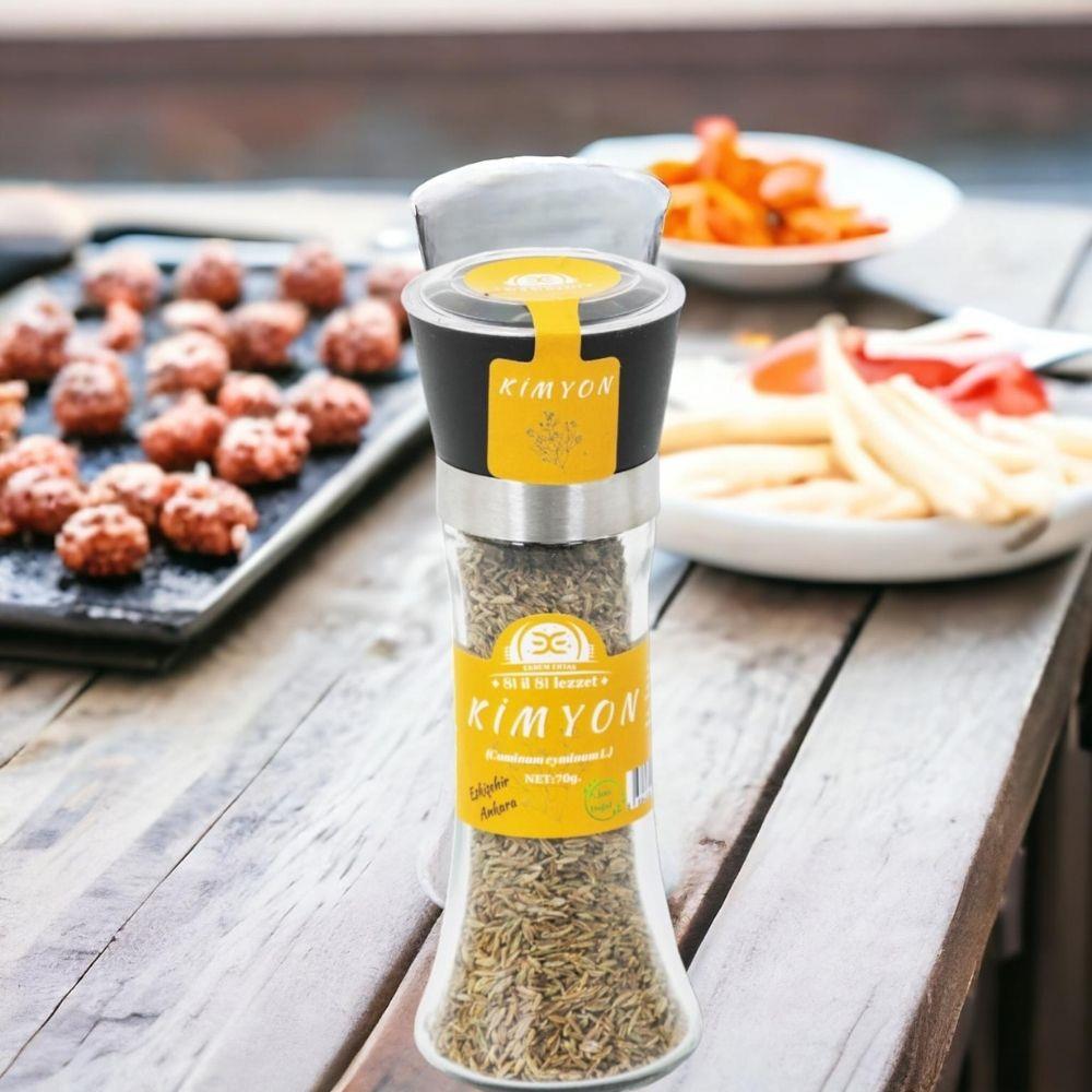 81 İl 81 Lezzet Tane Karabiber Değirmenli 70 G