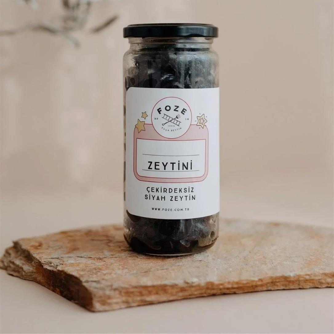 Foze Çocuk Çekirdeksiz Siyah Zeytin 300 G