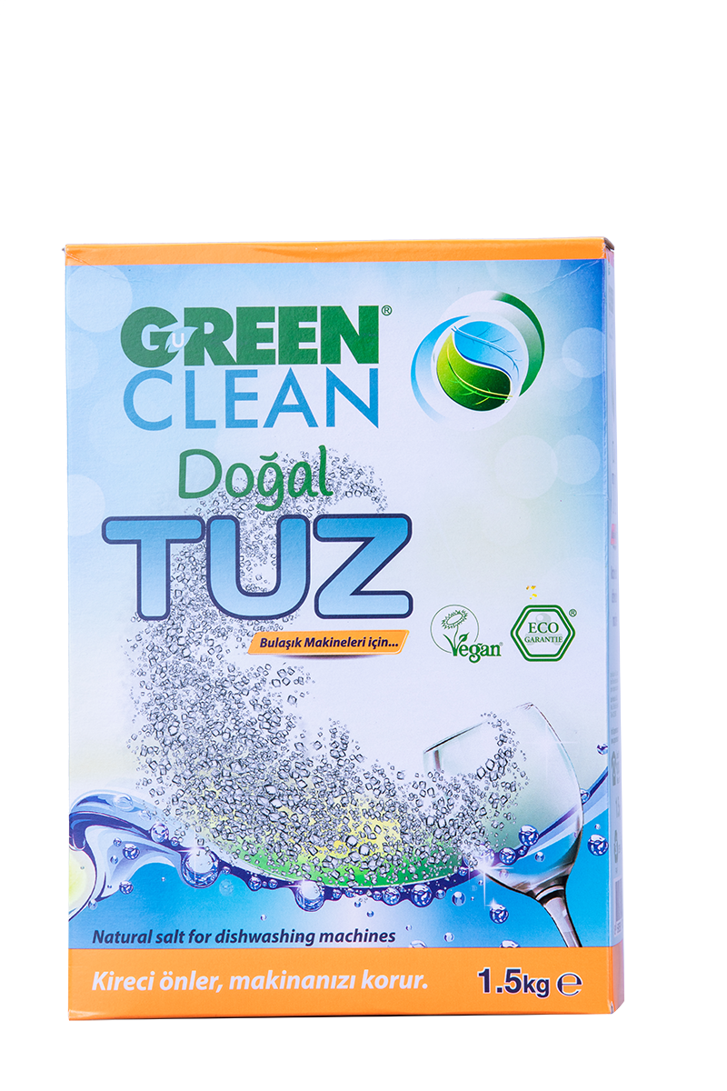 Green Clean Bulaşık Makinesi İçin Doğal Tuz 1500 Gr