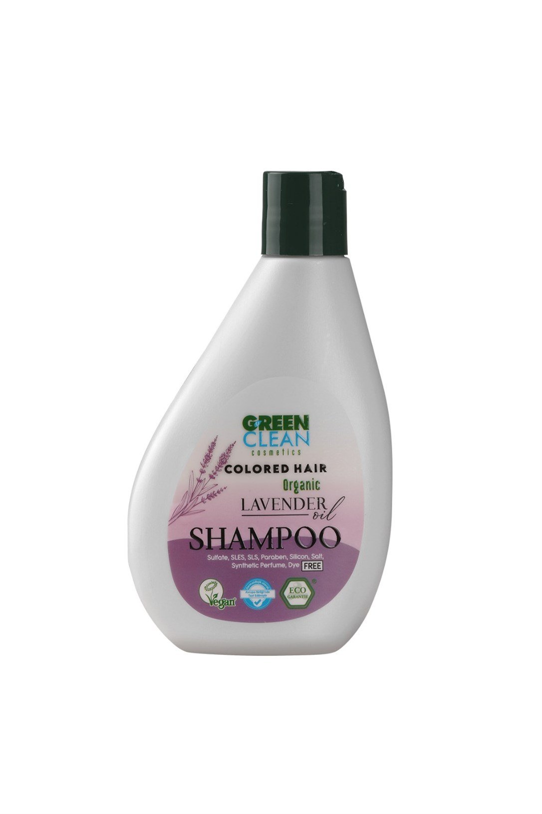 Green Clean Şampuan 275 ml - Boyalı Saçlar - Lavanta