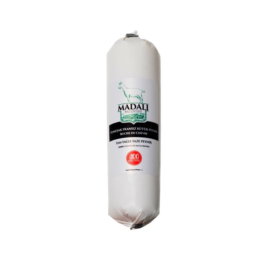 Madalı %100 Keçi Taze Fransız Kütük Peynir - Buche de Chévre 250 gr