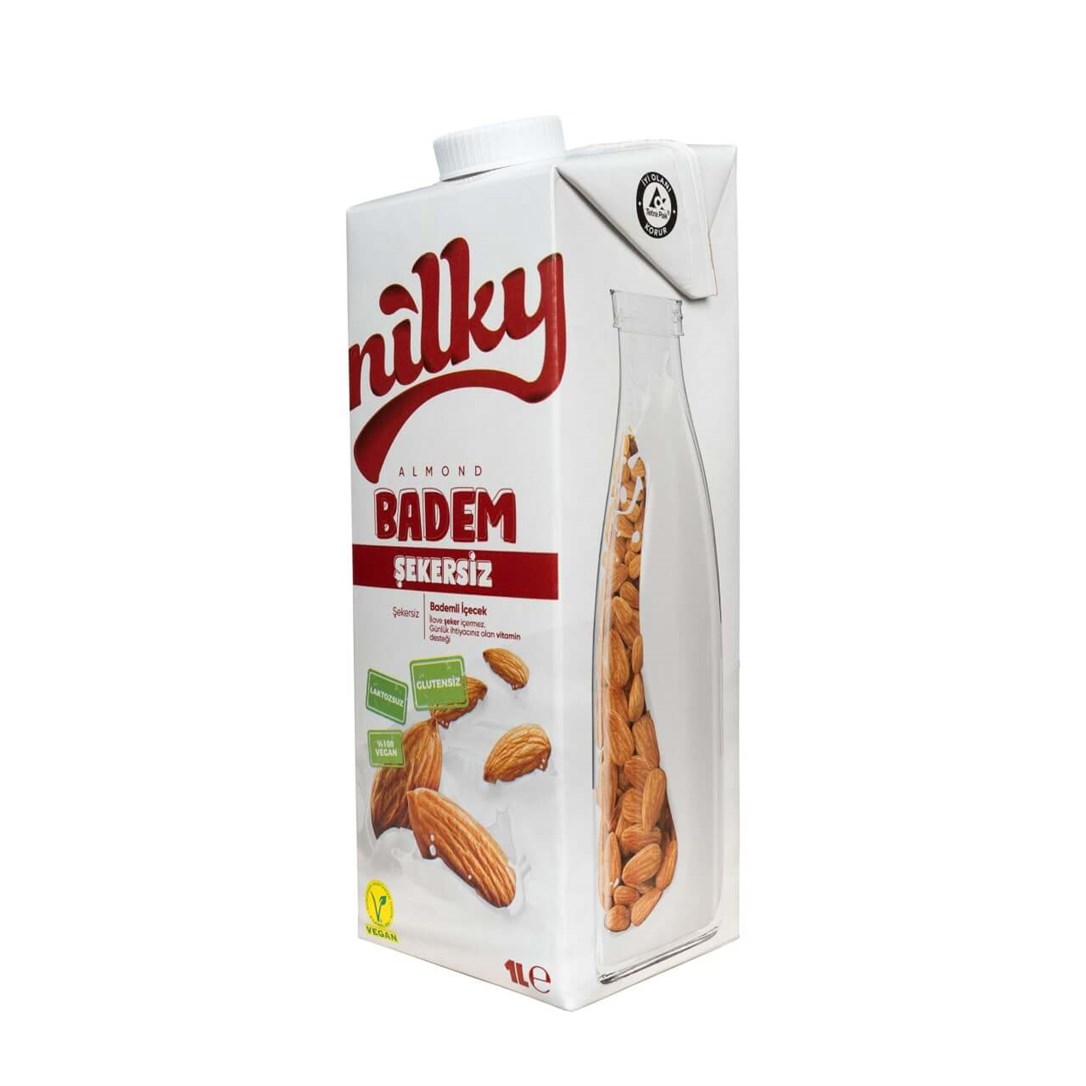 Nilky Badem Sütü Şekersiz 1 Lt