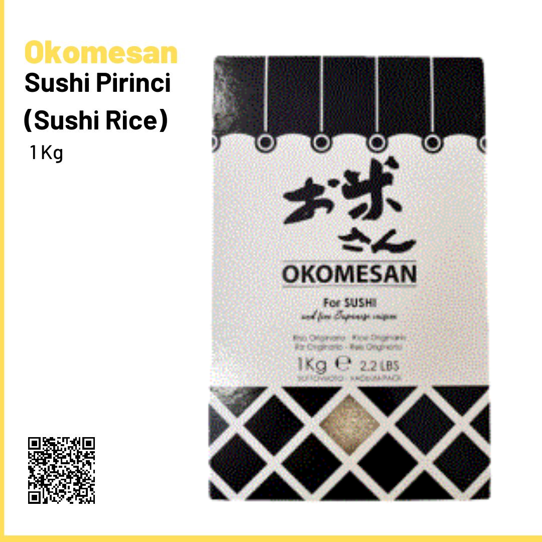 Okomesan Sushi Pirinci 1 kg (Sushi Rice)