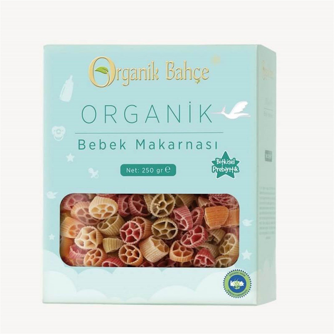 Organik Bahçe Organik Bebek Makarnası 250 Gr