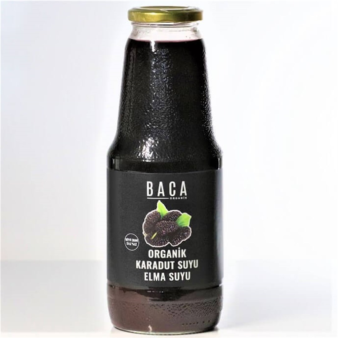 Organik Karadut ve Elma Suyu 1 lt