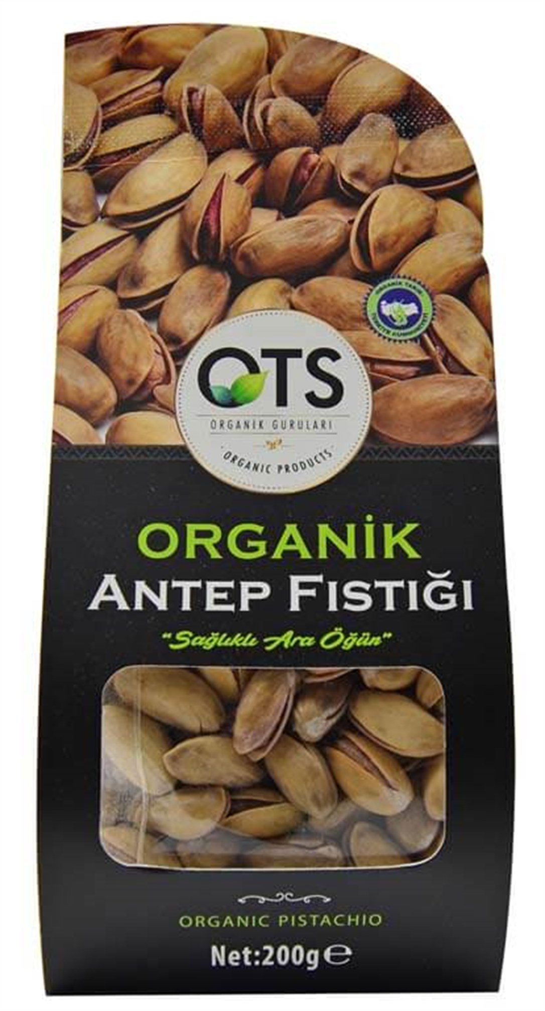 Ots Organik Antep Fıstığı 200 Gr