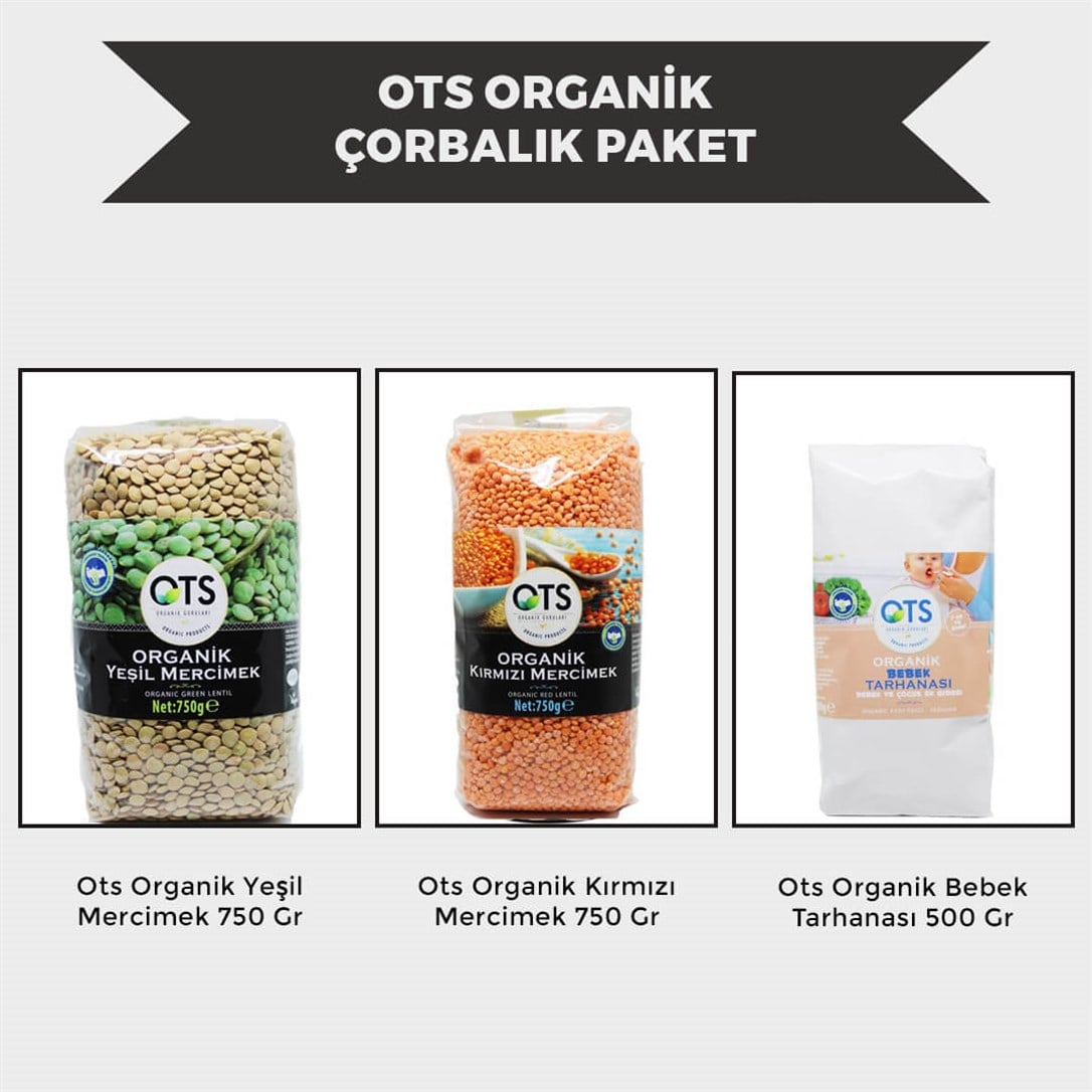Ots Organik Çorbalık Paket