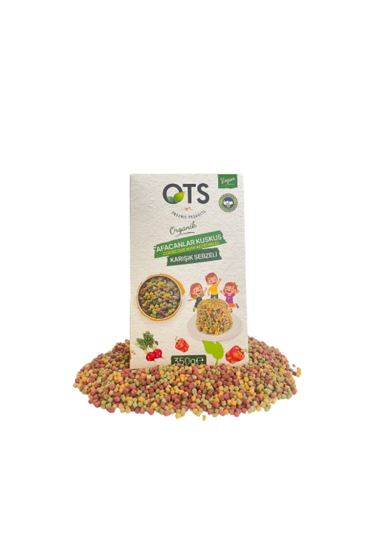 Ots Organik Karışık Sebzeli Afacanlar Kuskus 350 G