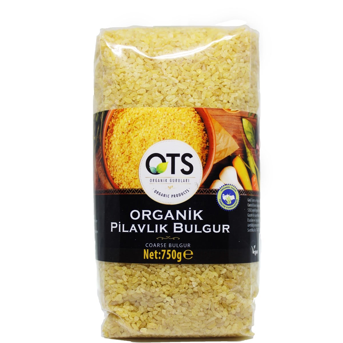 Ots Organik Pilavlık Bulgur 750 Gr.