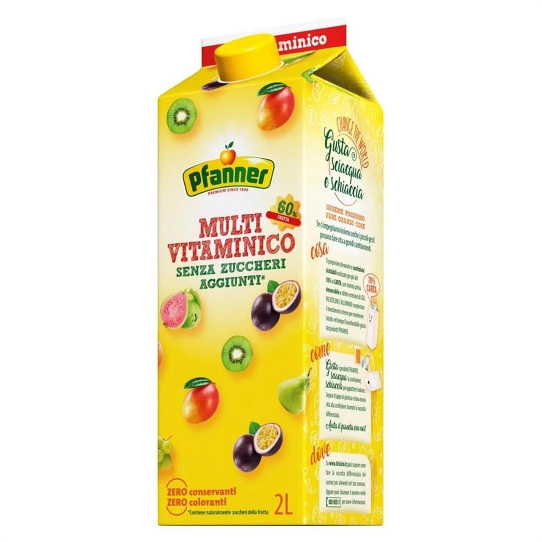 Pfanner Multi Vitaminico Meyve Suyu 2 L