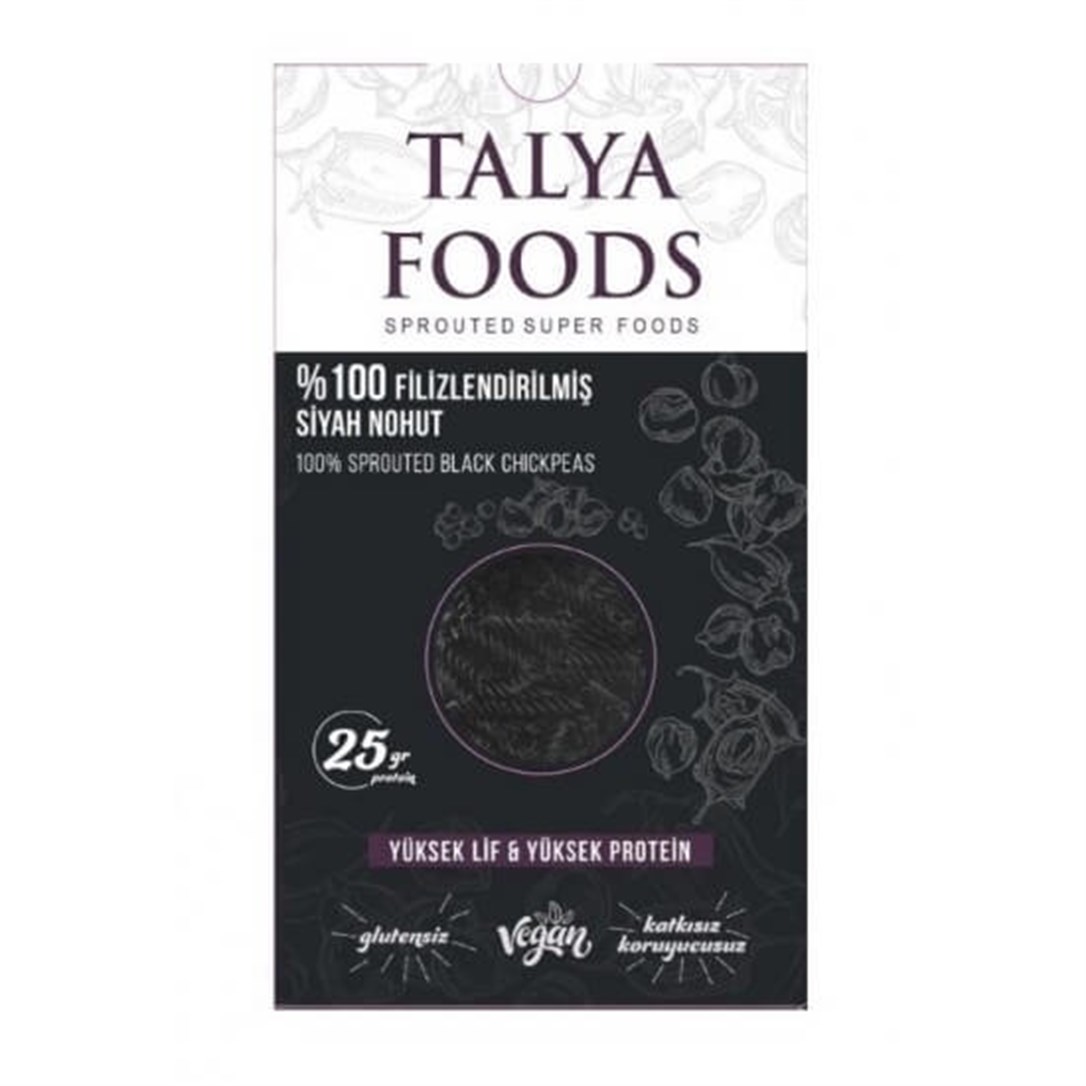 Talya Foods Filizlendirilmiş Siyah Nohut Makarnası