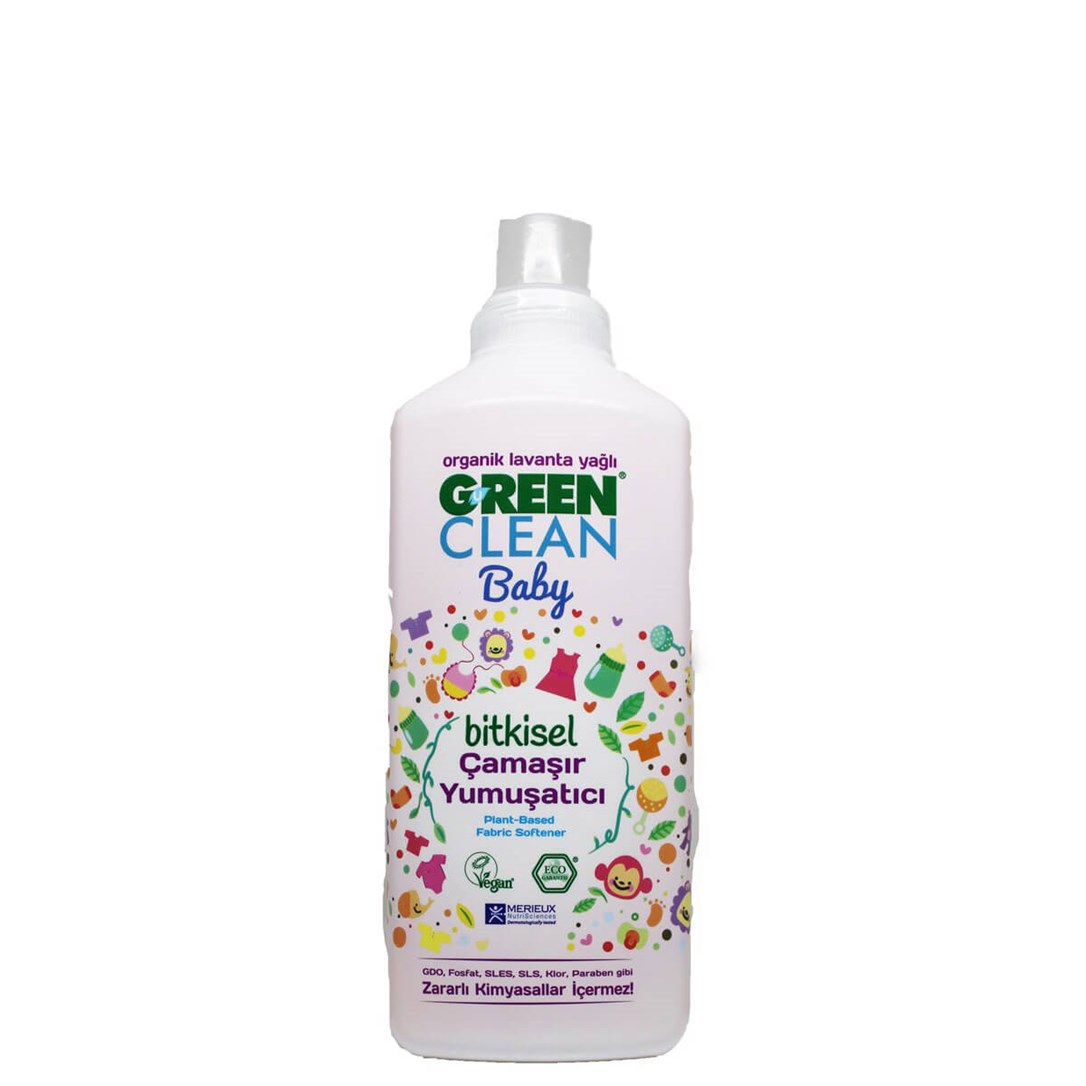 U Green Clean Baby Bitkisel ve Doğal Çamaşır Yumuşatıcısı 1000 Ml -  Temizlik Malzemeleri