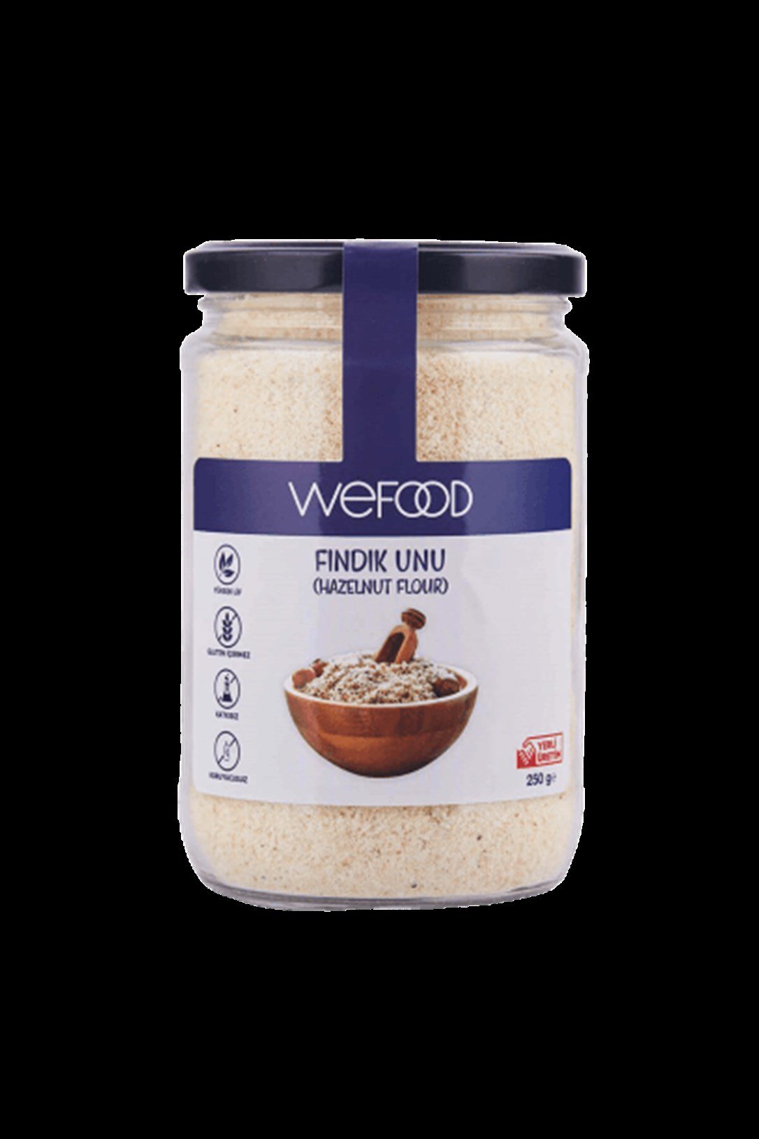 Wefood Glutensiz Fındık Unu 250 Gr