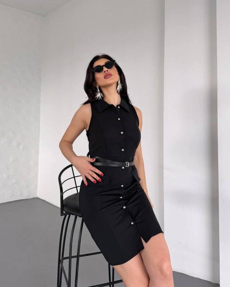 GÖMLEK YAKA ELBİSE