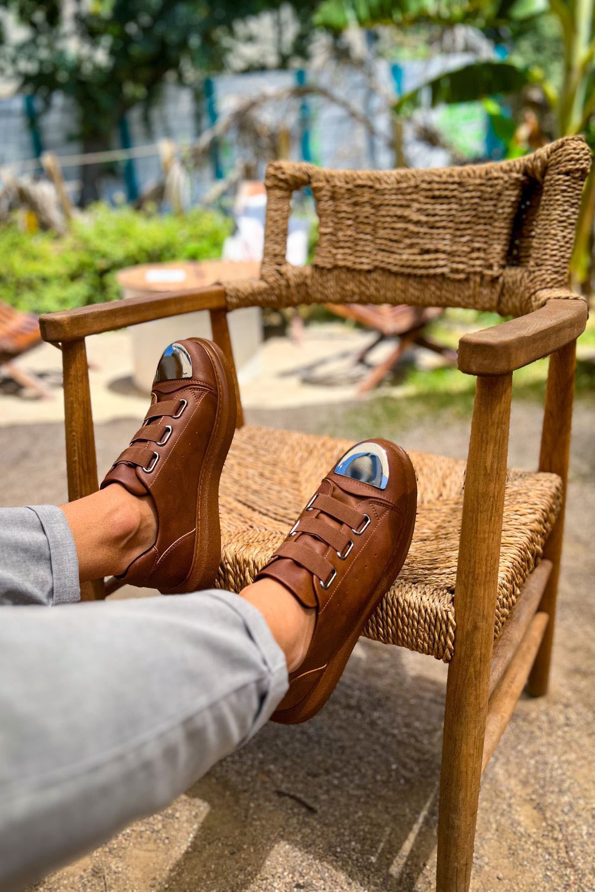 MN251 - CRT Mirror Erkek Ayakkabı TABA