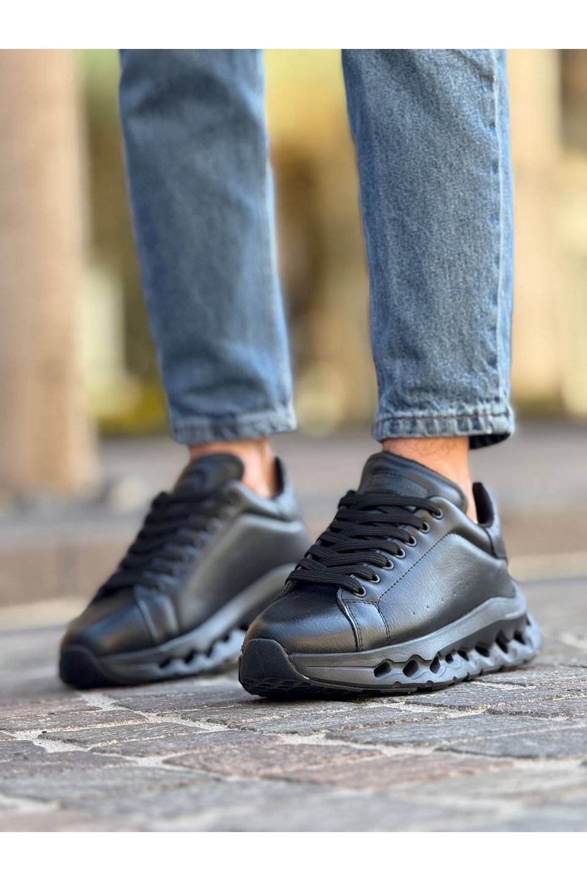 MN2533 - ST Erkek Ayakkabı SIYAH