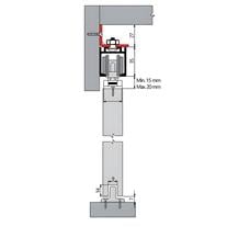 Albatur 51 kg Sürgülü Kapılar Serisi için Sürme Kapı Sistemi  