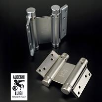 Aldeghı Çarpma Kapı Menteşesi ART.101B Serisi Nikel 125 mm