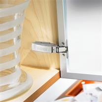 Blum Clip Top Düz Alüminyum Profil Kapak Menteşesi