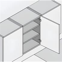 Blum Modül Menteşe Tam Deve Boynu 100 derece 