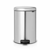 BRABANTİA Çöp Kutusu 20 litre Newicon Pedallı Mat Steel 