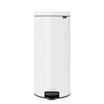 BRABANTİA Çöp Kutusu 30 litre Newicon Pedallı Beyaz 