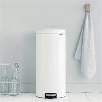 BRABANTİA Çöp Kutusu 30 litre Newicon Pedallı Beyaz 