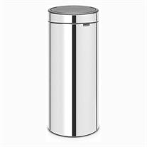 BRABANTİA Çöp Kutusu 30 litre Touch Bın New Dokunmatik Parlak Çelik 