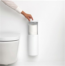 BRABANTİA Mindset Fresh White 3 Parça Tuvalet Aksesuarı Seti