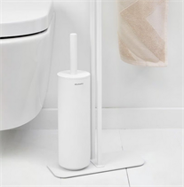 BRABANTİA Mindset Fresh White Standlı Organizer,Tuvalet Kağıdı Tutucusu Ve Tuvalet Fırçası