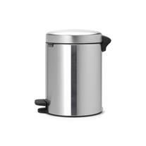 BRABANTİA Newıcon Fpp Matt Steel Pedallı Çöp Kutusu 5L 