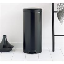Brabantia Newicon Matt Black Pedallı Çöp Kovası 30 Lt
