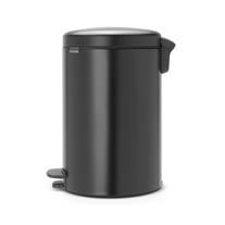 Brabantia Newicon Matt Black Pedallı Mutfak Çöp Kovası 20 Lt