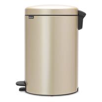 Brabantia Newicon Şampanya Rengi Metal Pedallı Çöp Kovası 20 Lt