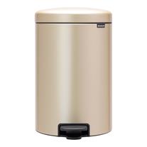 Brabantia Newicon Şampanya Rengi Metal Pedallı Çöp Kovası 20 Lt