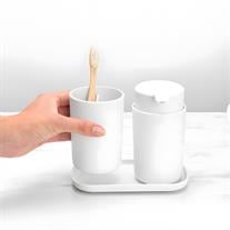 BRABANTİA Renew White 3 Parça Banyo Seti