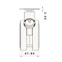 BURAK TEKER 0762 CAS Mobilya Tekerlekleri 