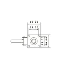 BURAK TEKER 1012 SUP Servis Arabası Tekerleği Sarı