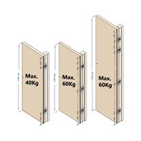 CEAM 2010 Gizli Kalın Kapak Menteşesi 89x63 mm