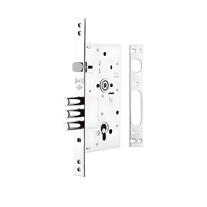 Kale 252 R Monoblok Çelik Kapı Gömme Kilidi Krom Köşeli